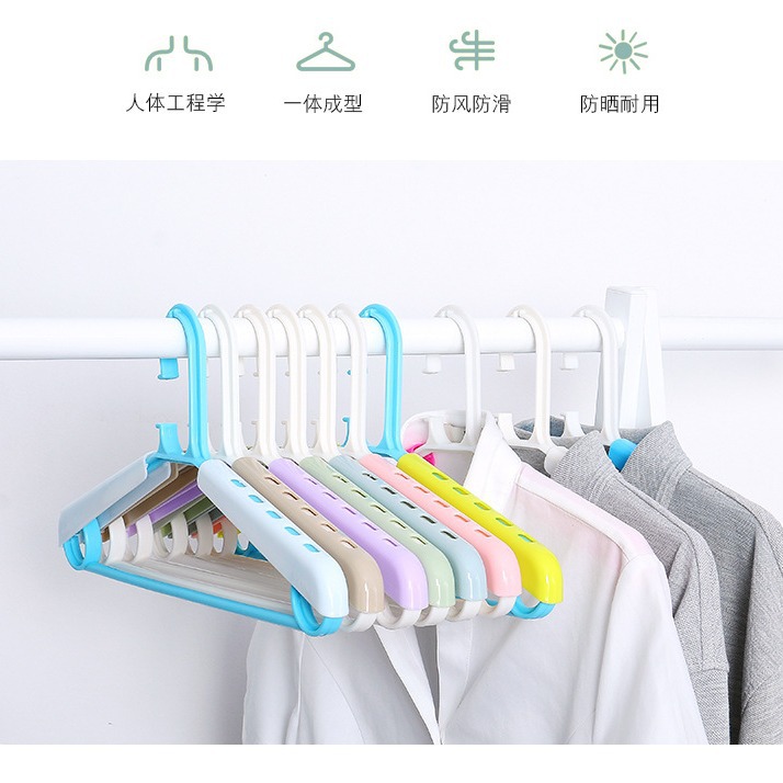 衣架/植绒衣架/衣架加厚/不锈钢衣架/衣服架产品图