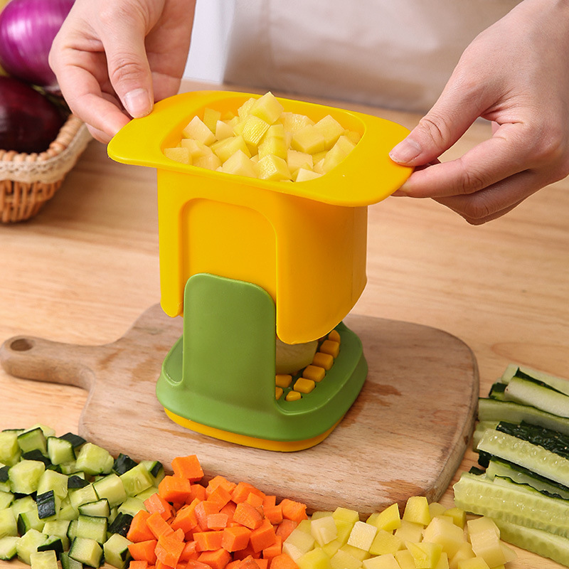 Dicing device Chips slicer Carrot onion ham slicer Granule press device Potato slicer Small tool full figure