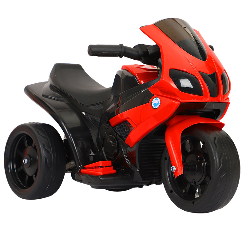 New Children's Electric Motorcycle Children Tricycle Men's And Women's Baby Electric Car Can Sit People Charging Toy Car Item Picture