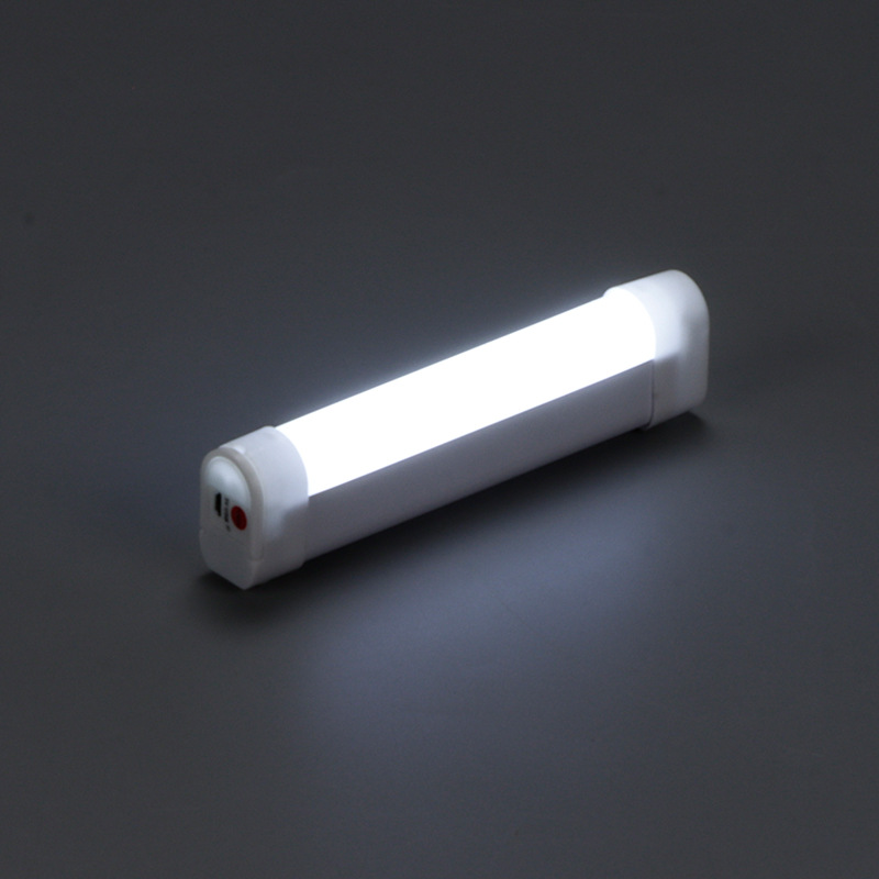 Wholesale solar rechargeable tubes, flashlights, dual-purpose outdoor night market charging, magnetic hooks, long emergency lights details Picture