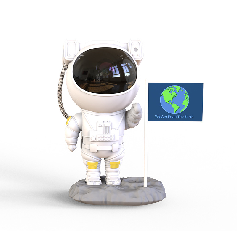 爆款宇航员星白底实物图