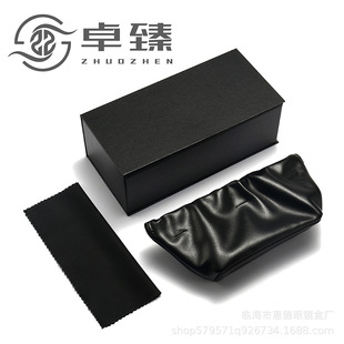 眼镜袋 黑色眼镜袋  黑格眼镜收纳袋 彩色防水眼镜袋 可印LOGO 厂详情12