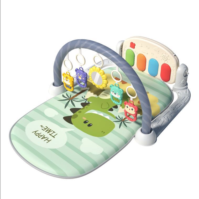 Baby pedal piano fitness frame, early education toys and game MATS for babies aged 0-36 months, cross-border music and light crawling MATS Application Scenario