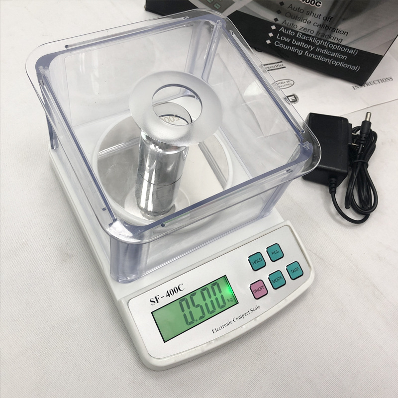 Cross-Border Supply Sf400c Electronic Scale 500G/0.01G Jewelry High-Precision Kitchen Scale Baking Scale Electronic Scale details Picture