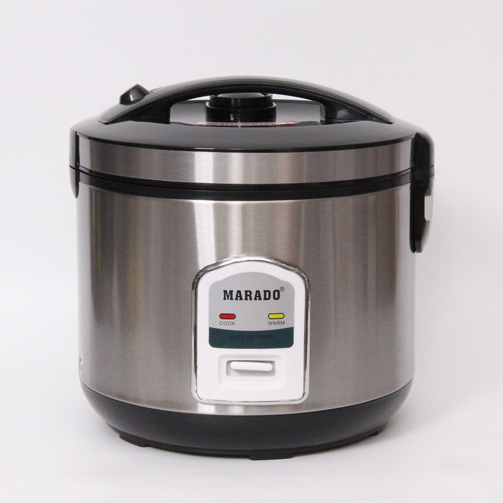 4L Stainless Steel Rice Cooker For Household Kitchen Appliances, Old-Fashioned English Version For Export, All-Steel Small Rice Cooker For Cooking Rice