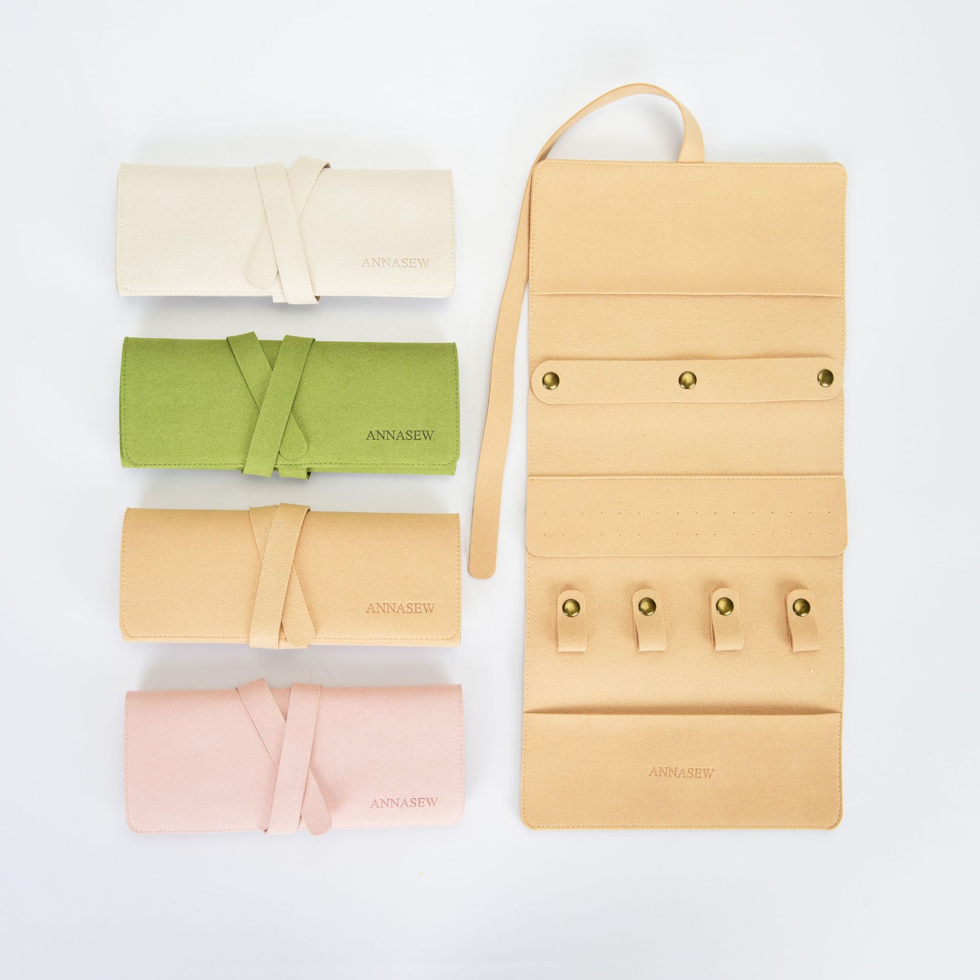 The multi-functional jewelry bag, earring and ring storage bag, and jewelry packaging bag can be printed with a beautiful LOGO Item Picture