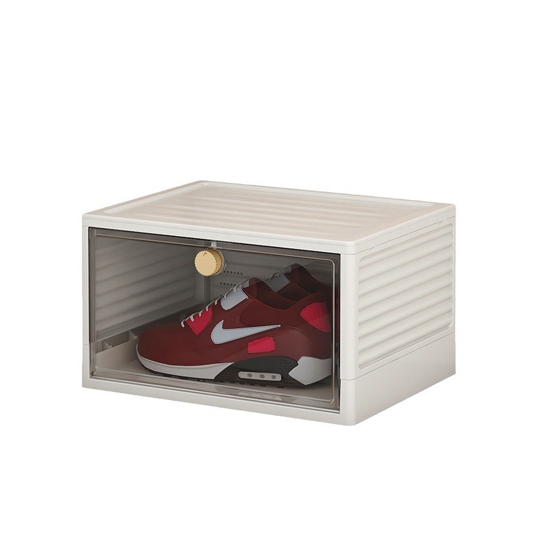 Foldable Storage Shoebox Free Combined Blind Box Display Cabinet Free Installation Of Dust-Proof Plastic Manufacturer Aj Transparent Item Picture