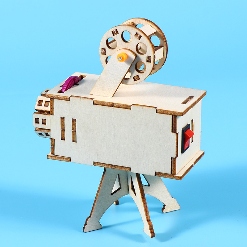 Science and technology small creations, small inventions, children and students' handcrafted assembly, projector toys, science experiment models, material kits details Picture