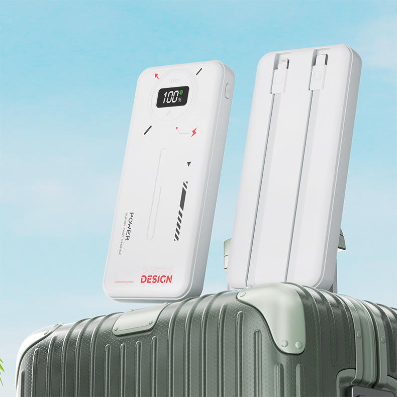 Cross-border self-owned cable 22.5W super fast charging, 20,000 mah large-capacity power bank, gift customization, digital computer and mobile phone accessories pic 18