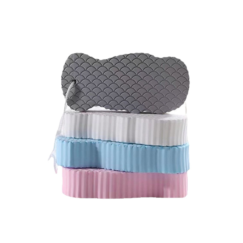 3d bath sponge, a magic tool for scrubbing mud, a bath towel, a bath towel for children, babies and infants, painless back scrubbing, powerful dust removal Item Picture