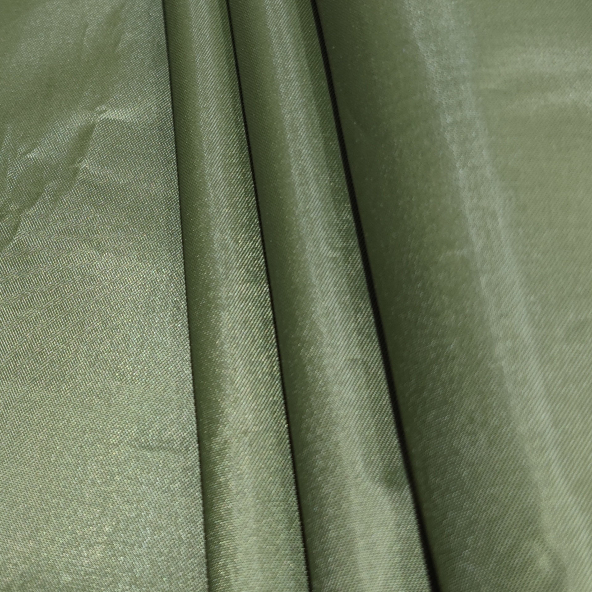 190T Polyester Taff Plain Cloth Green Pu Coated Silver Umbrella, Carry-On Bag, Table Cloth Mat Waterproof Polyester Taff Specification drawing