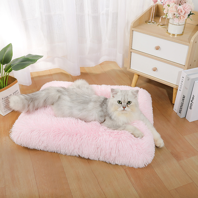 狗窝四季冬天加厚保暖毛绒狗狗床猫咪狗狗窝垫子睡垫宠物用品跨境