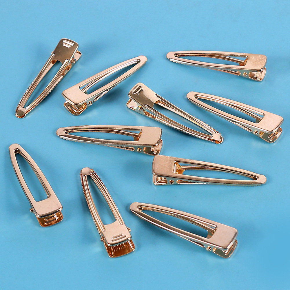 Diy Crystal Drop Hairpin Mold Accessories Multi-Style Geometric Metal Hairpin Drop Accessories details Picture
