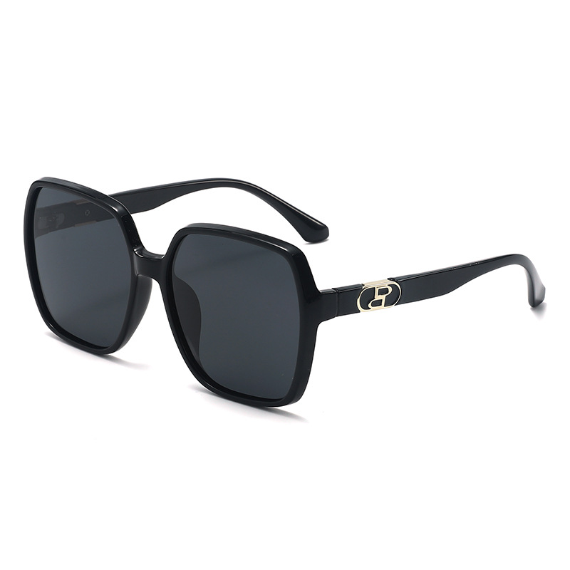 New TR90 polarized sunglasses, European and American fashion retro sunglasses, women's trendy UV protection, driving glasses for men Specification image