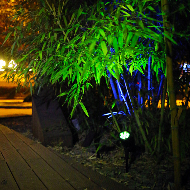 Cross-Border Solar Lawn Lights, Outdoor Lights, Garden Lights, Garden Lights, Tree Lights, Spotlights, Floodlights Wholesale details Picture