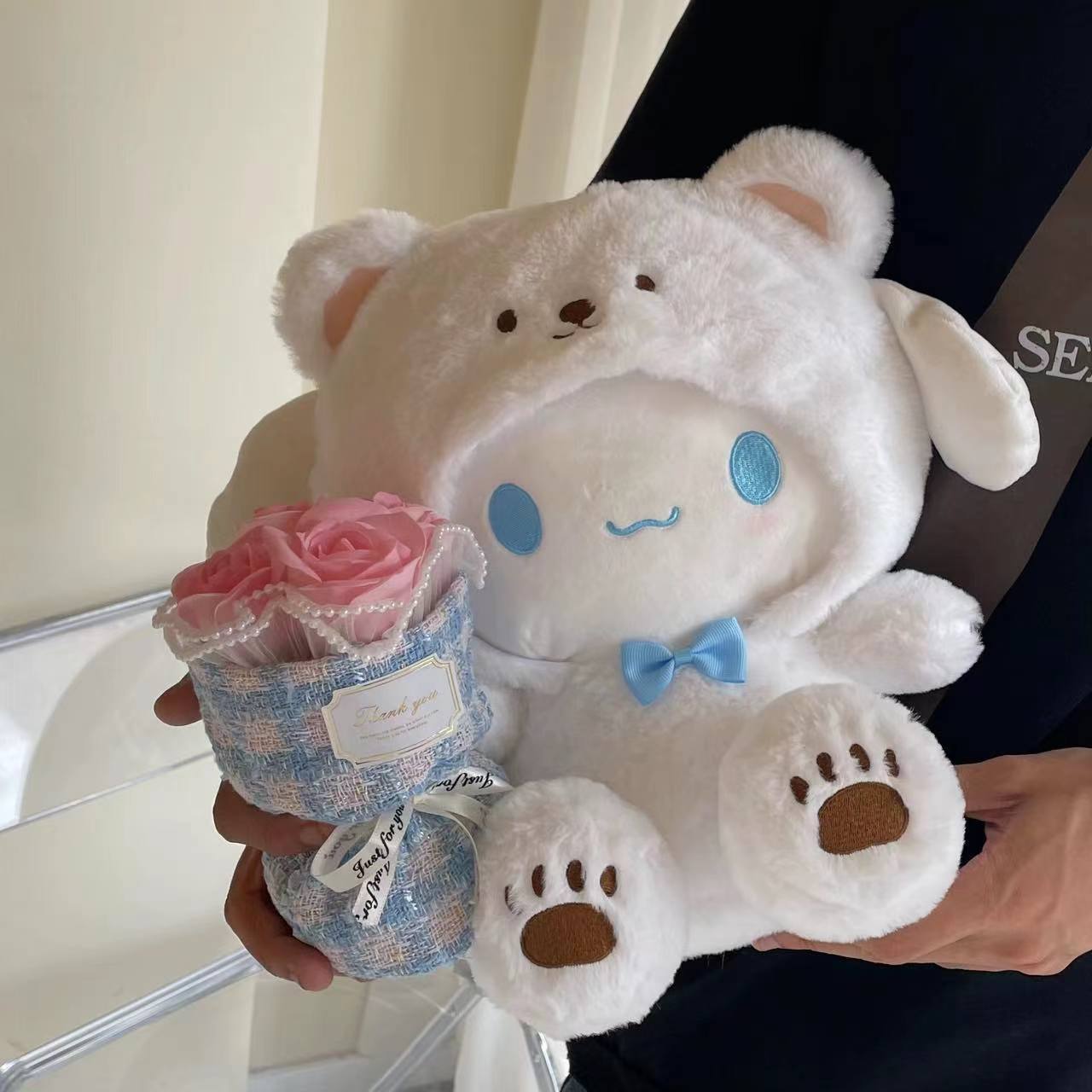 New 25Cm Grab Machine Doll Flow Eight-Inch Plush Toy Wedding Shower Gift Doll Wholesale details Picture
