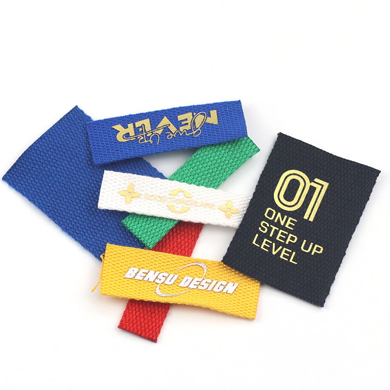 布标/洗唛白底实物图