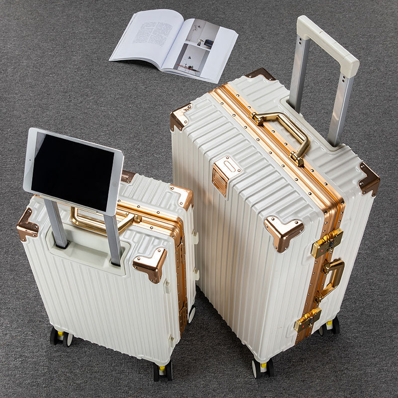 New luggage, student handle suitcase, 20-inch combination suitcase, sturdy and durable universal wheel travel suitcase for both men and women