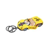 Alloy rebound sports car keychain pendants, graffiti simulation racing car models, student schoolbag pendants, small gifts wholesale Item Picture