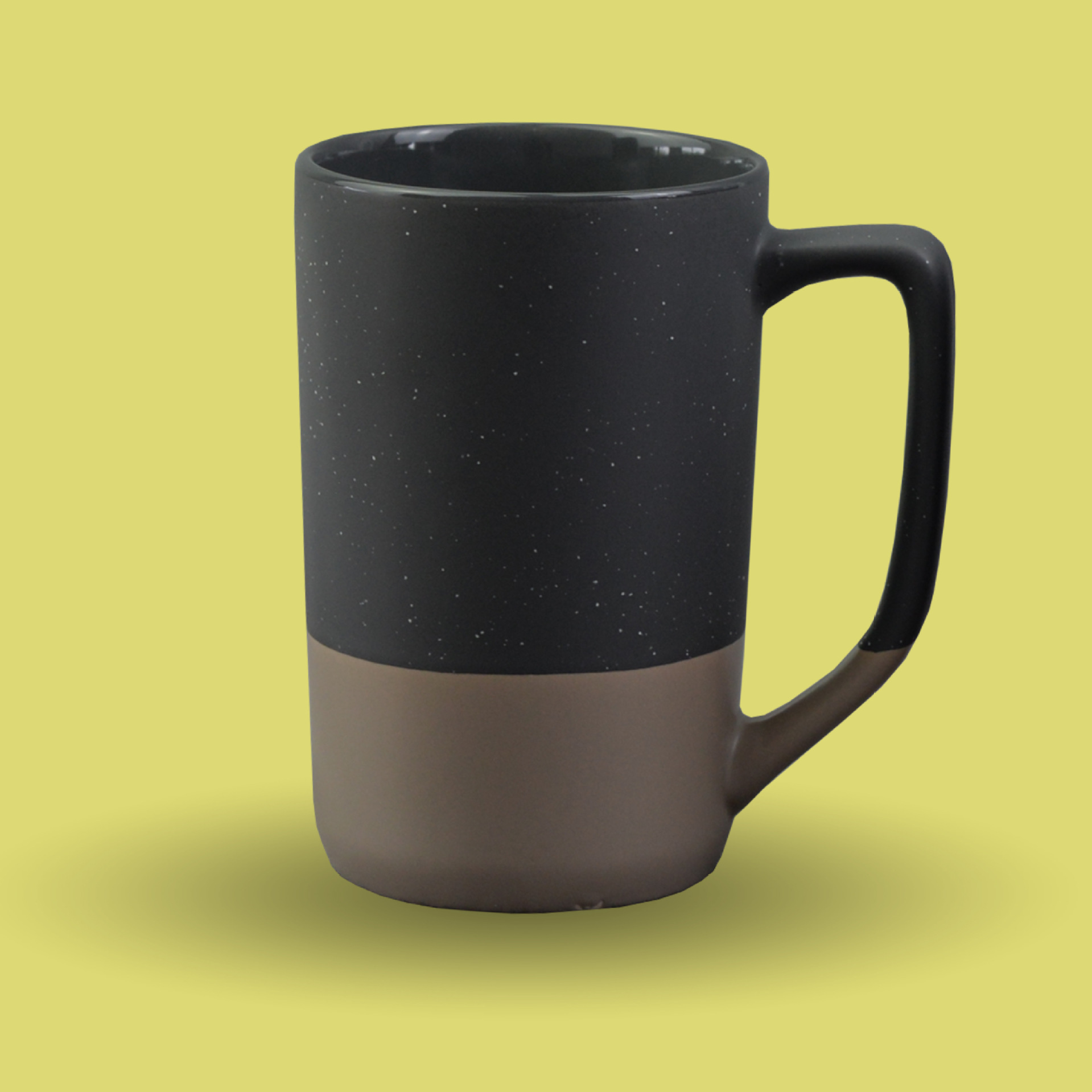 Simple cork bottom mugs, printed water cups, advertising ceramic cups, opening event gift cups, colored glazed coffee cups Application Scenario