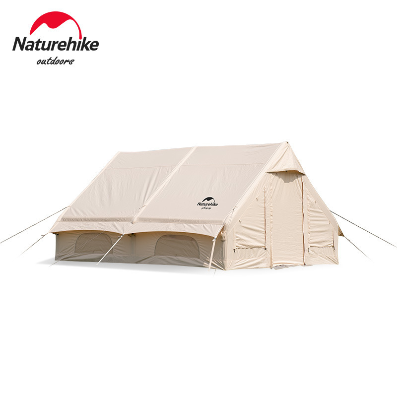 Naturehike挪客户外野营复古棉布充气加厚3-4人营地帐篷-亘12.0图
