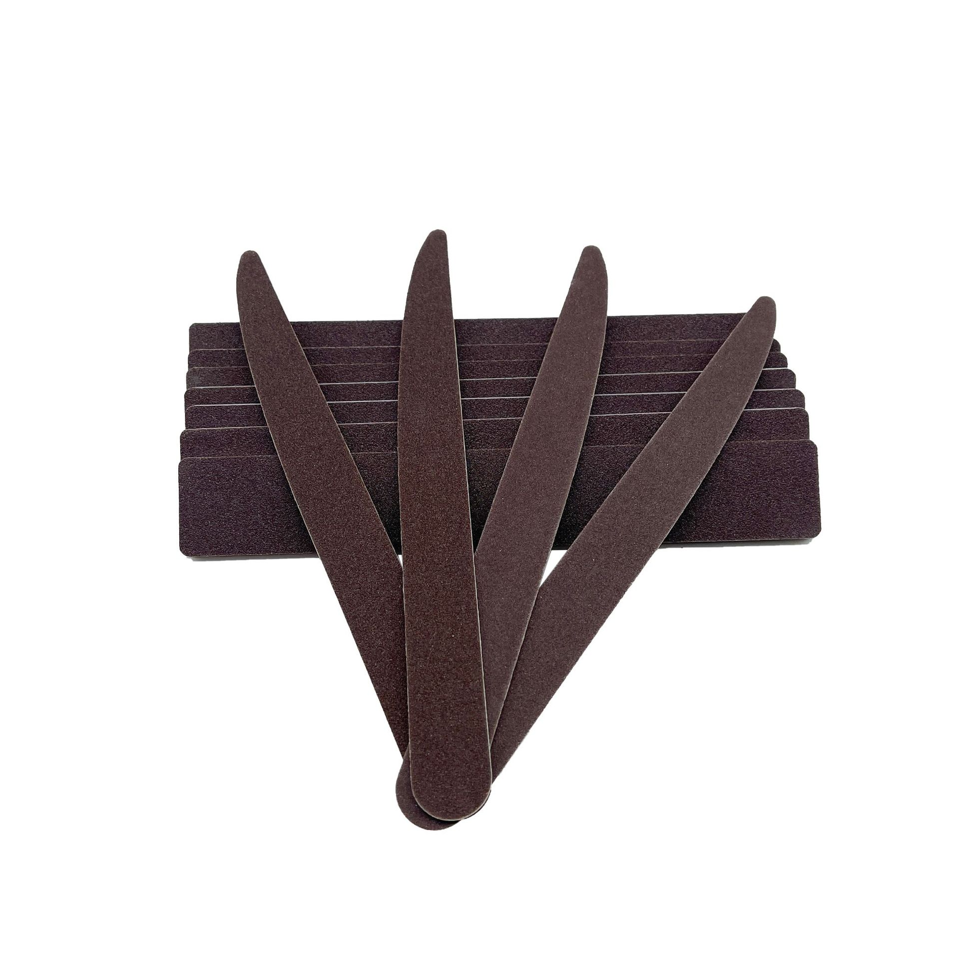 Fabricante nails al por mayor red eagle lija lija de uñas hoja de madera lija lija tira de cuchillo resistente al desgaste lija de uñas de doble cara Specification image