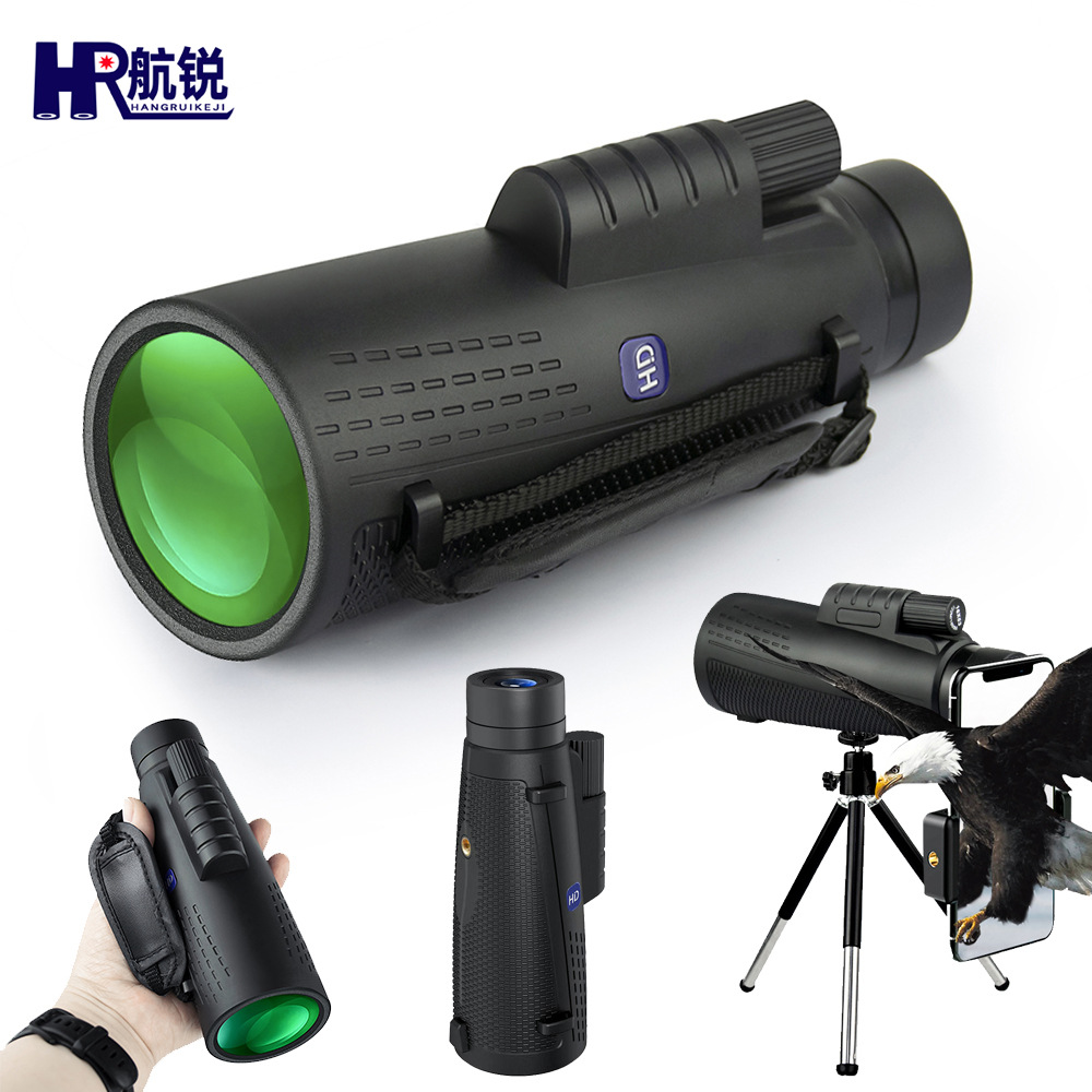 批发50MM广角单筒望远镜高倍高清演唱会便携户外手机拍照望远镜