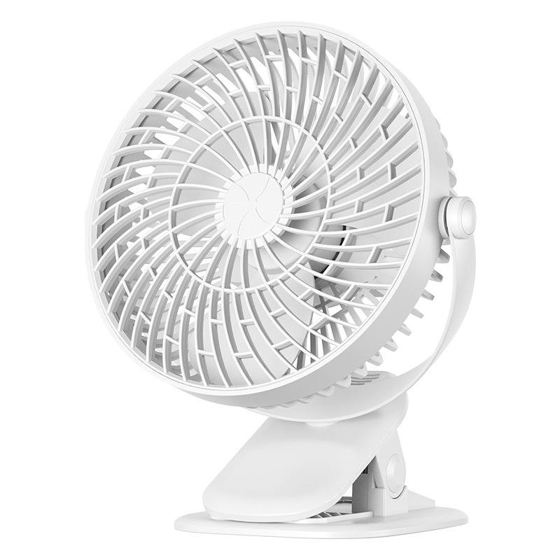 Usb Charging 6-Inch Small Fan Desktop Small Mini Handheld Portable Home Dormitory Large Wind Silent Generation Item Picture