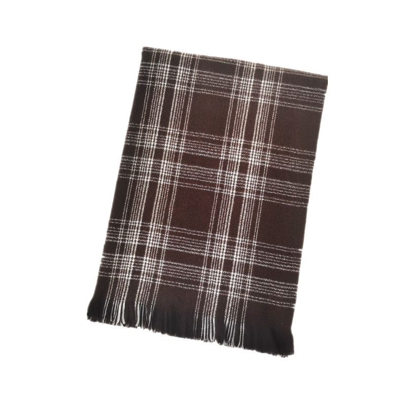 Cashmere Scarf For Women Autumn And Winter New Classic Plaid Scarf Shawl Thickened Warm Foreign Trade Scarf For Men Cross-Border Item Picture