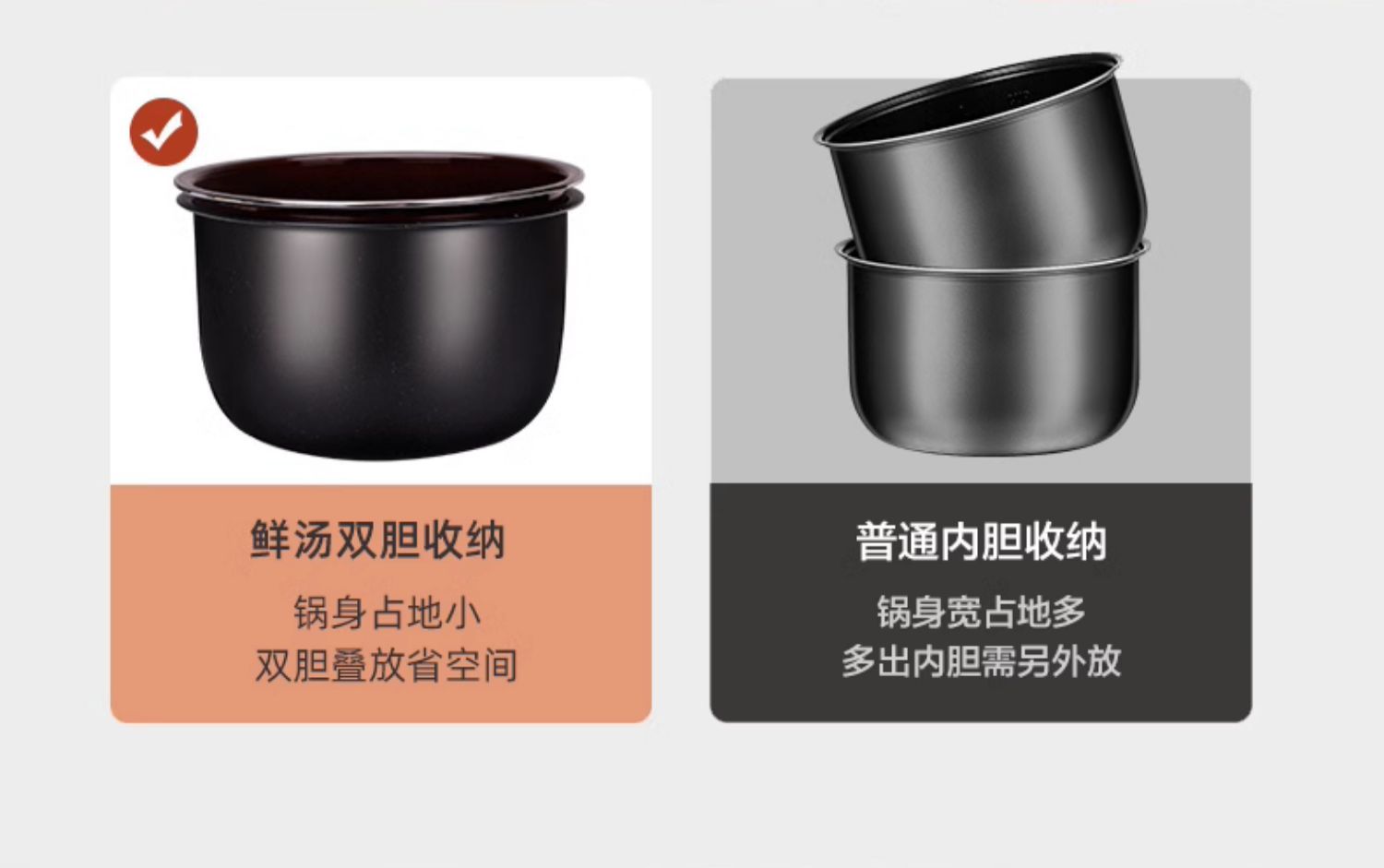 奥克斯电压力锅专用高压锅电饭煲多功能智能迷你电饭锅大功率电动详情6