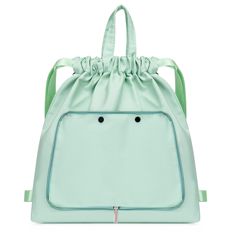 New Folding Backpack Dry And Wet Separation Fitness Bag Light Yoga Travel Bag Logo Multi-Functional Storage Bag Item Picture