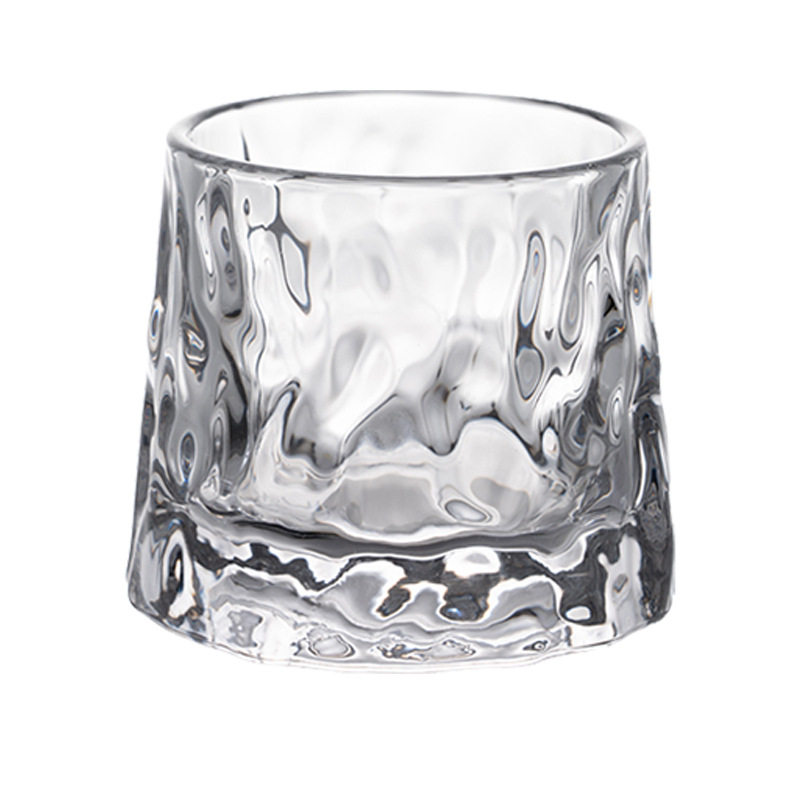 High Appearance Level Round Glass Breakfast Coffee Tea Cup Whiskey Cup Beer Cup With Hand Small Gift Wholesale Item Picture