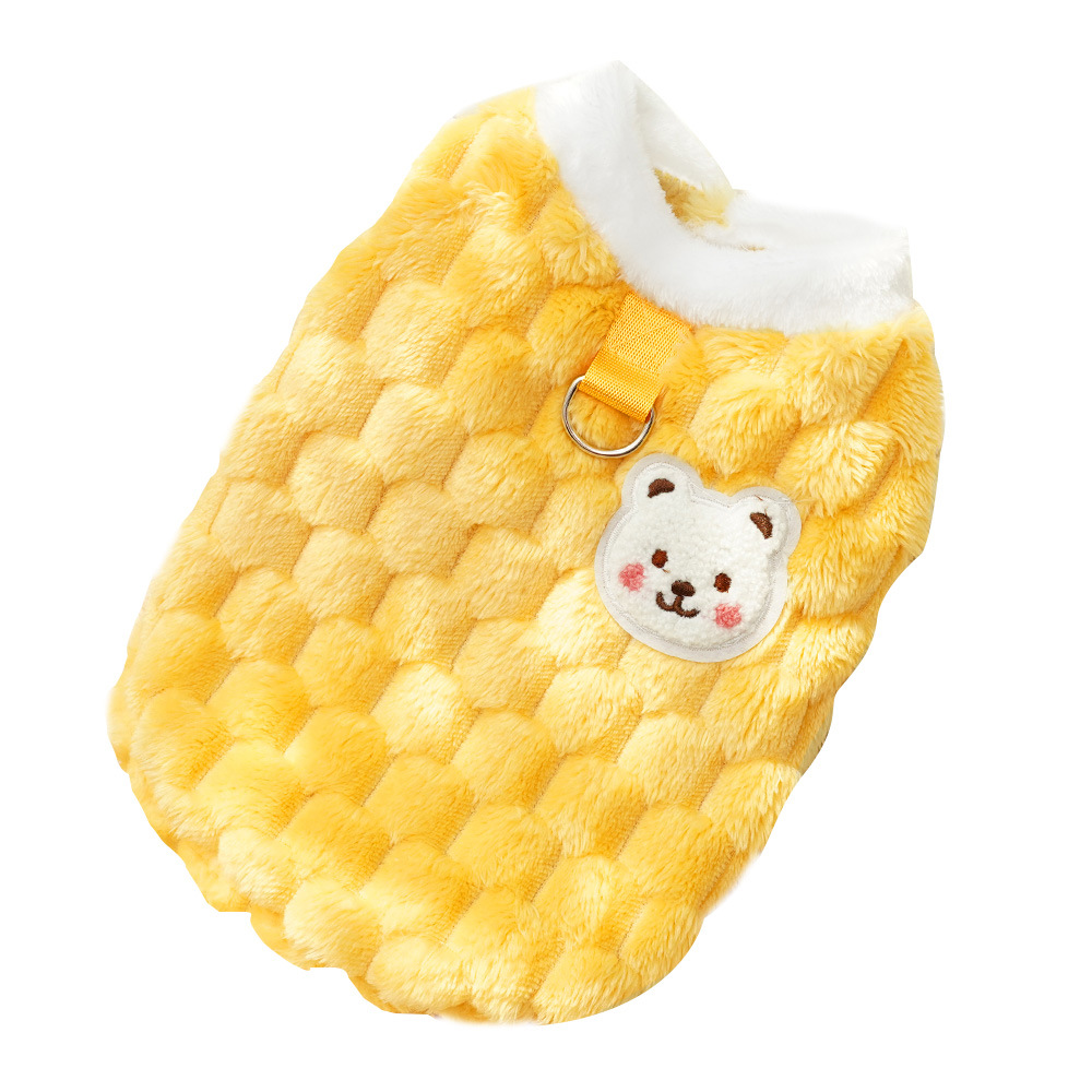 Tractible cachorros ropa de perro nuevo otoño invierno que el oso pet teddy schnauzer cat supply plus plush wholesale Item Picture