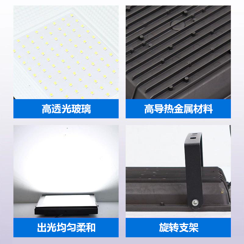 【守护者】跨境太阳能投光灯防水耐高温户外庭院灯超亮LED太阳能详情5