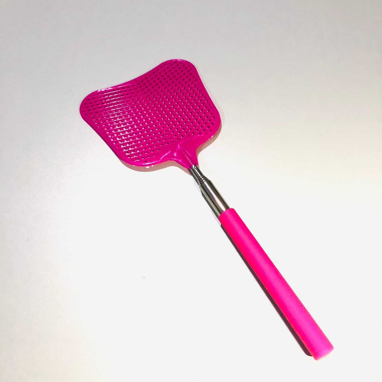 Convenient Retractable Fly Swatter Stainless Steel Cockroach Swatter Summer Home Essential Pest, Fly Supplies details Picture