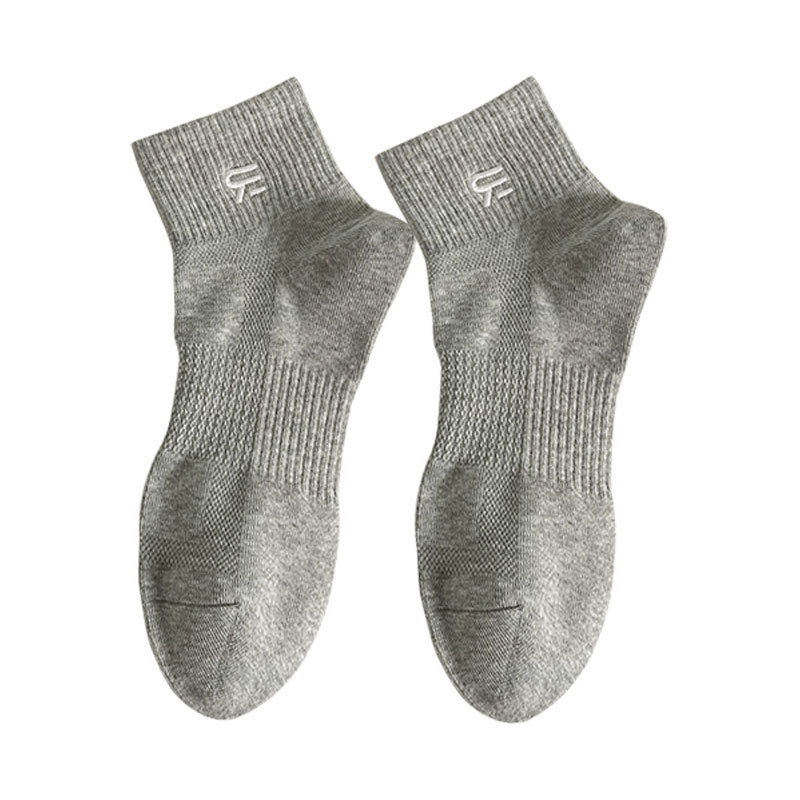 Sock stall, one-piece consignment for men's spring and summer thin solid color short cotton socks, mesh breathable, versatile for sports, men's socks. Wholesale of Zhuji socks, one-piece consignment Item Picture