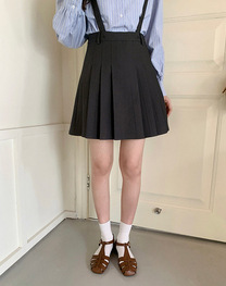 【jisoo风假两件】歌铭韩版POLO领针织开衫女2025秋季上衣X8207F详情11