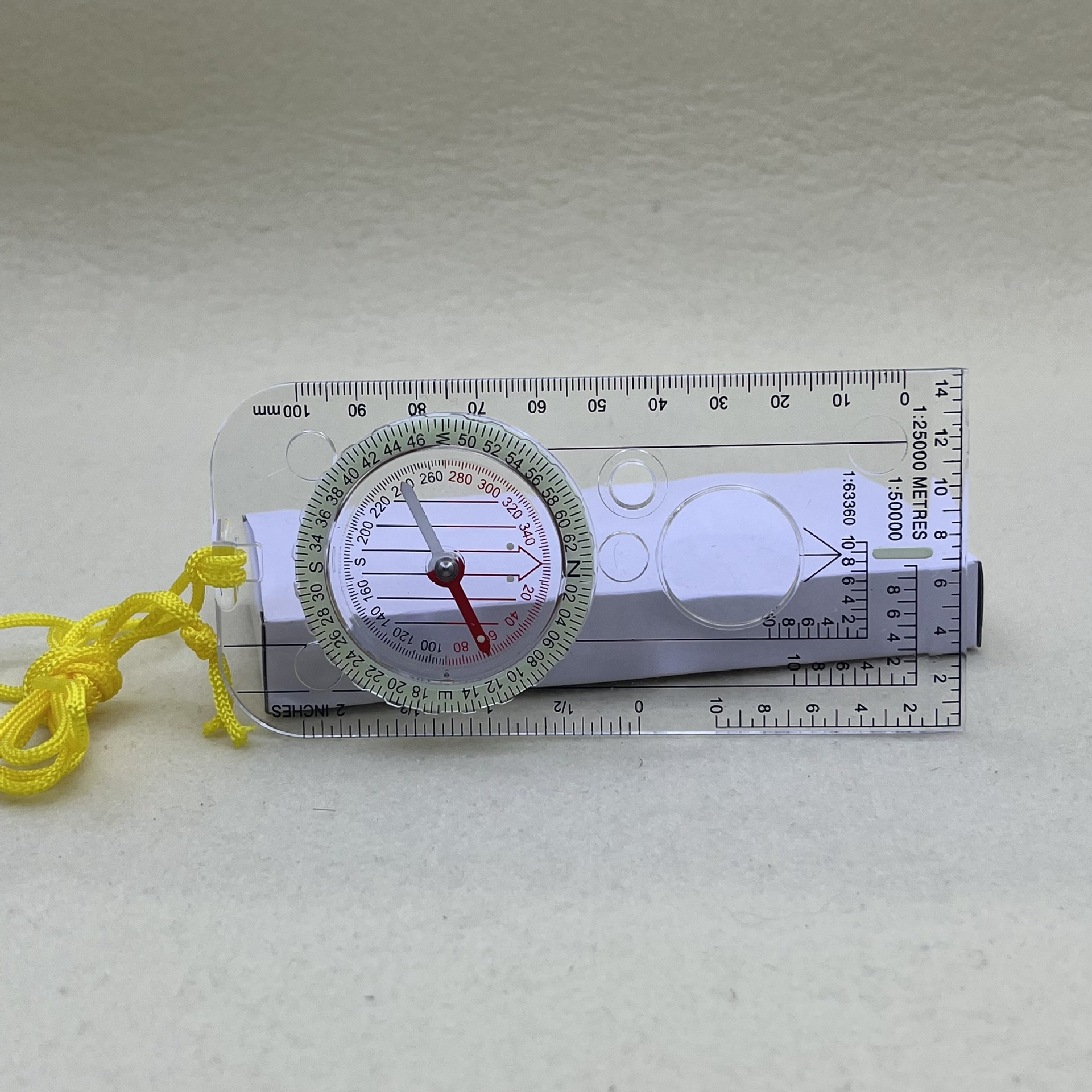 New best-selling Amazon scale compass, ruler, magnifying glass, student gift compass Application Scenario