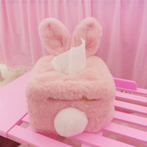 Cartoon plush cardboard box
