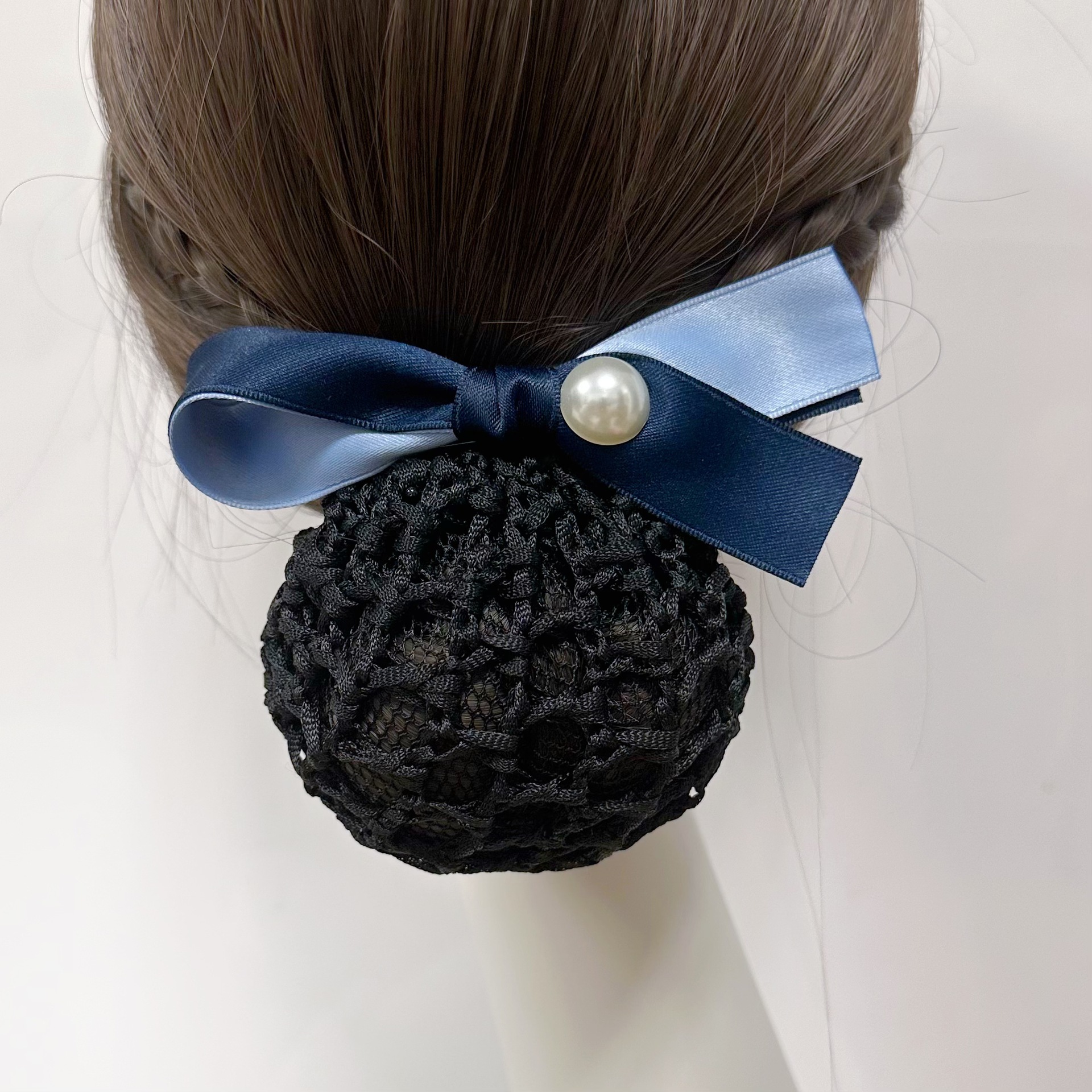The new style of hair accessories for 2025, featuring a high-end look, is designed for women with professional updos, net pockets, nurses, flight attendants, bank updos, and hair accessories details Picture