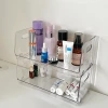 High appearance level multi-functional miscellaneous desktop storage rack, household cosmetics and facial mask storage box, water cup storage rack, dormitory Specification image