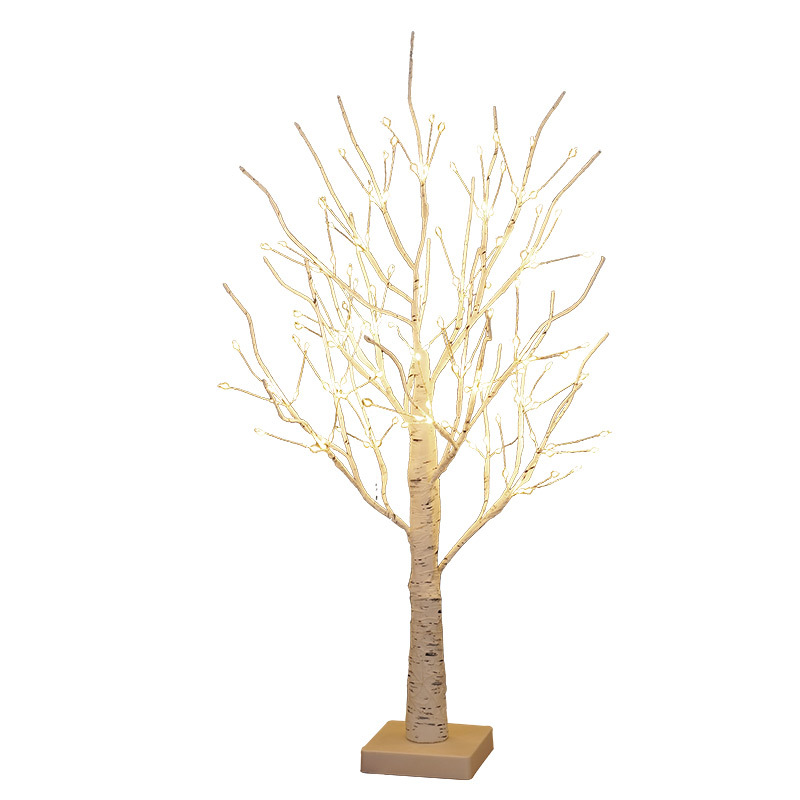 树灯/LED圣诞节/LED太阳能白底实物图