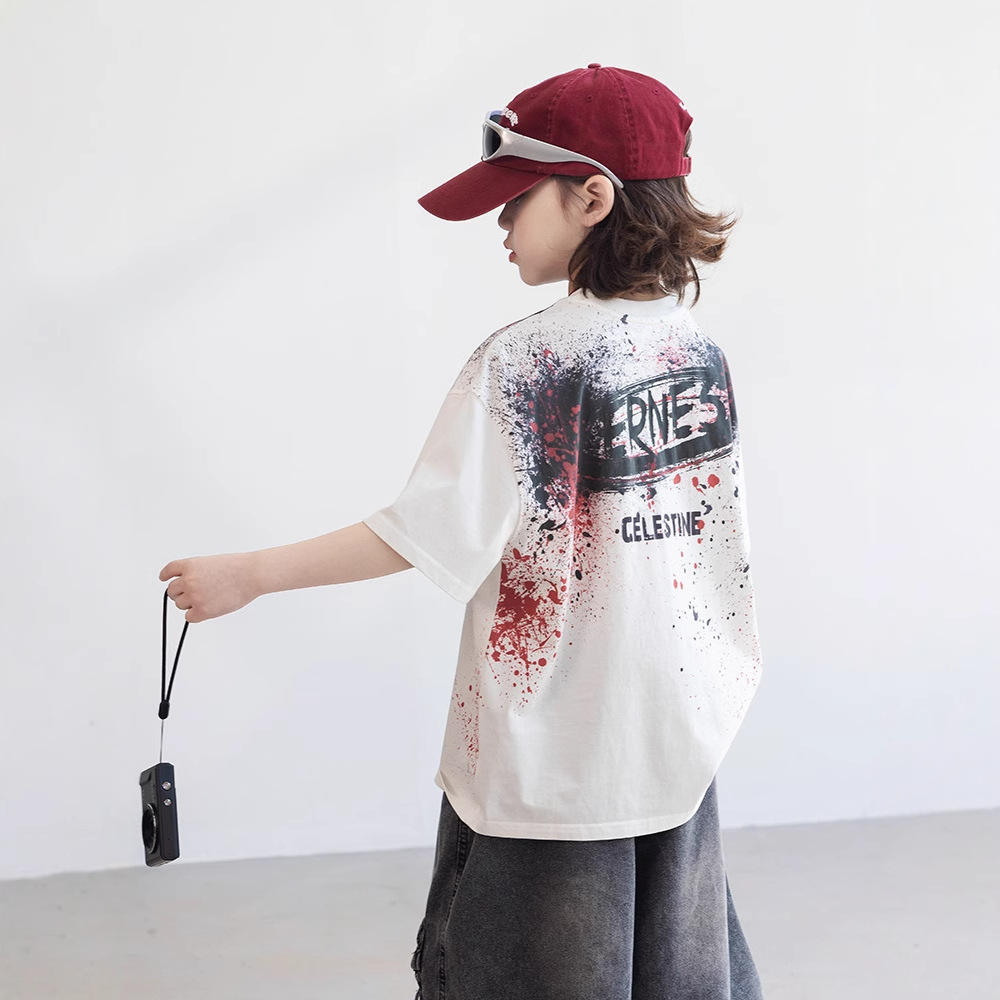 童装女童短袖韩版/童装/热门短袖/童装女童短/儿童装女童短袖休闲产品图