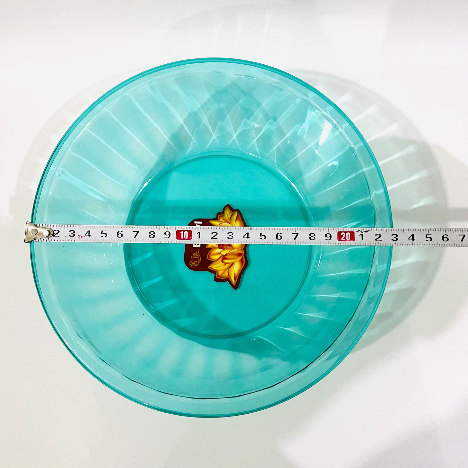 【 Zone 2-2 】 Tempered transparent Basin /200 yuan per box, thickened transparent water-splashing basin, household tempered basin for laundry, vegetables and toiletries, plastic basin, fruit basin, 2 yuan supply Item Picture