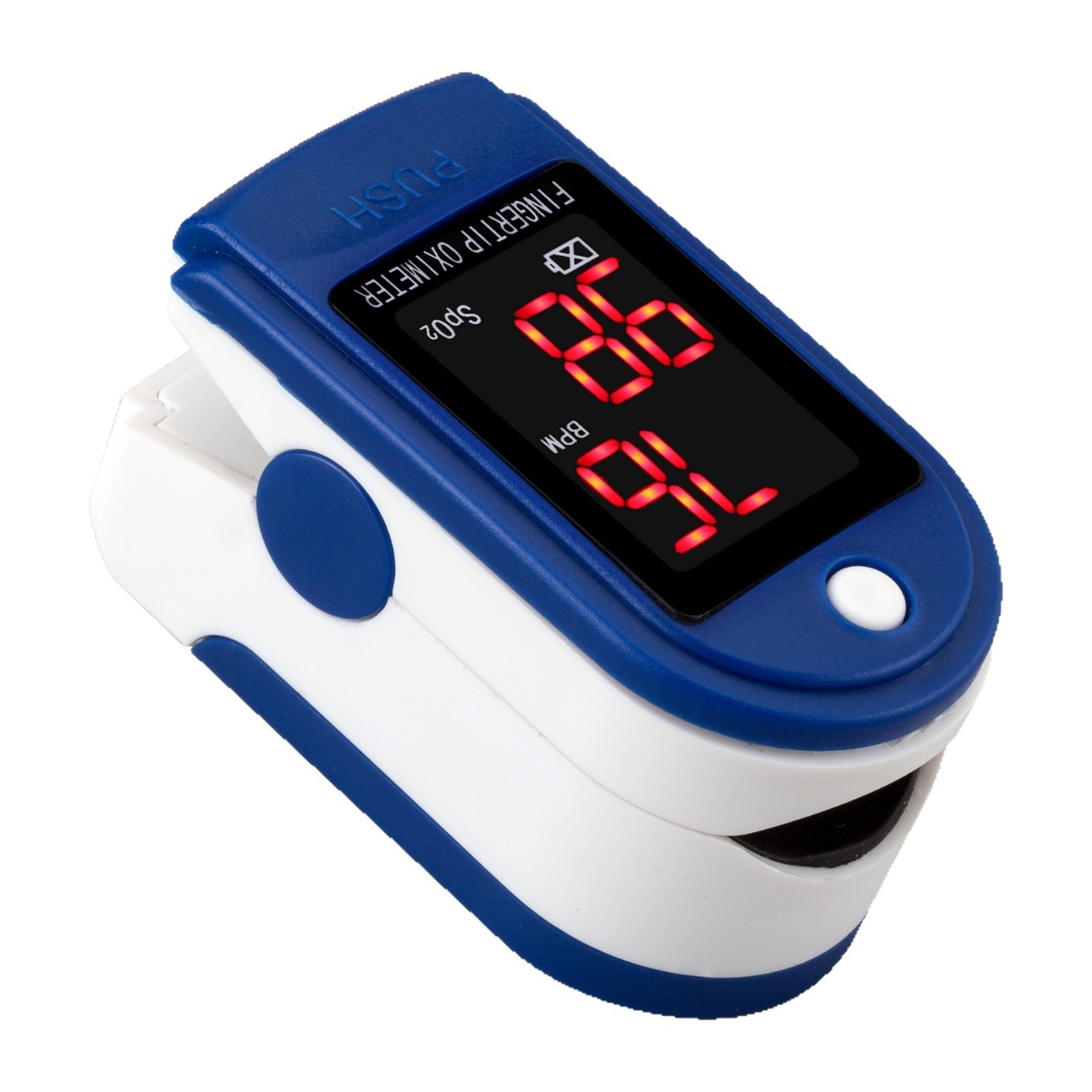 Cross-border exclusive finger clip type Jianzhikang 302 blood oxygen meter, English packaging, household blood oxygen saturation detection instrument Item Picture