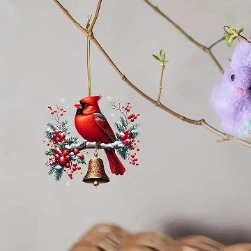 跨境新款亚克力平面汽车装饰挂件细节图