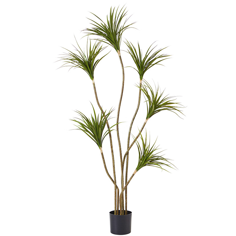 花束/仿真植物/绿植摆件/绿植装饰/竹子装饰白底实物图