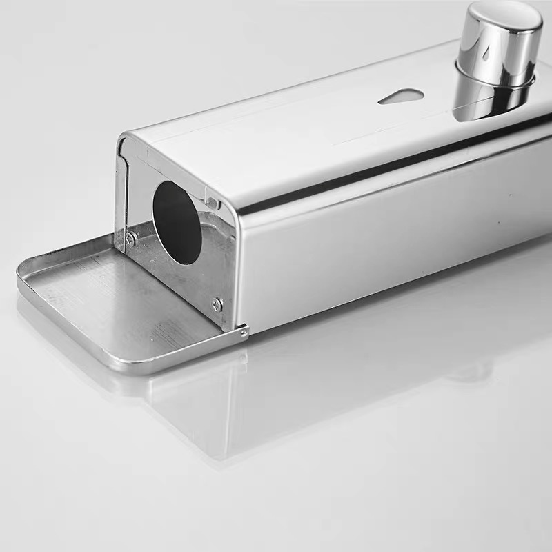 Stainless Steel 304 Soap Dispenser Hanging Wall Soap Dispenser Hotel Hotel Bathroom Hand Sanitizer Shampoo Shower Gel Box details Picture