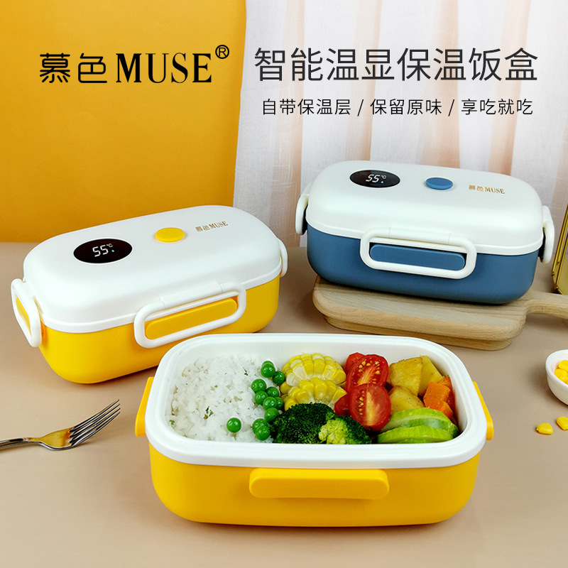 餐具/温显饭盒/日式便当盒白底实物图