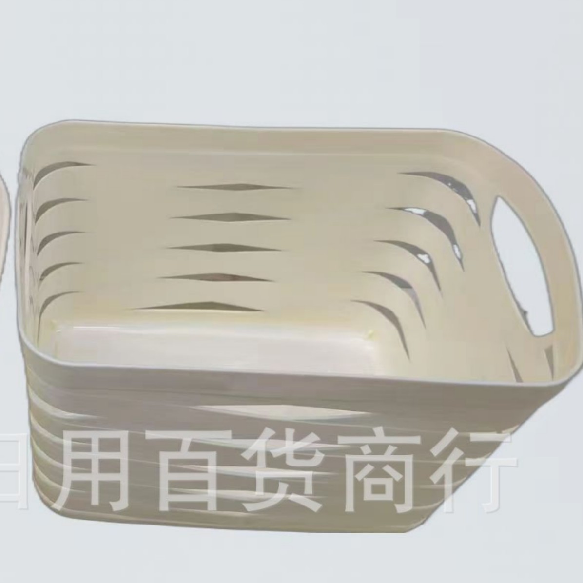Wholesale new rectangular storage baskets, uncovered desktop sundries storage boxes, bathroom cosmetics storage baskets Specification drawing